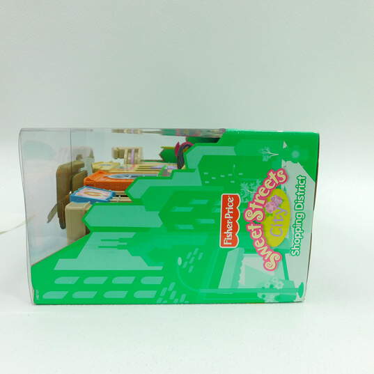 New Fisher Price Sweet Streets City: Shopping District Playset image number 8