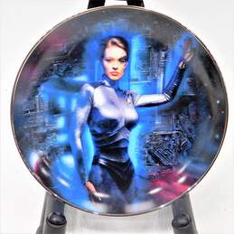 1998 Franklin Mint Heirloom Porcelain Plate Women Of Star Trek Seven Of Nine
