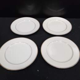 Bundle of Four Mikasa Ivory Dinner Plates