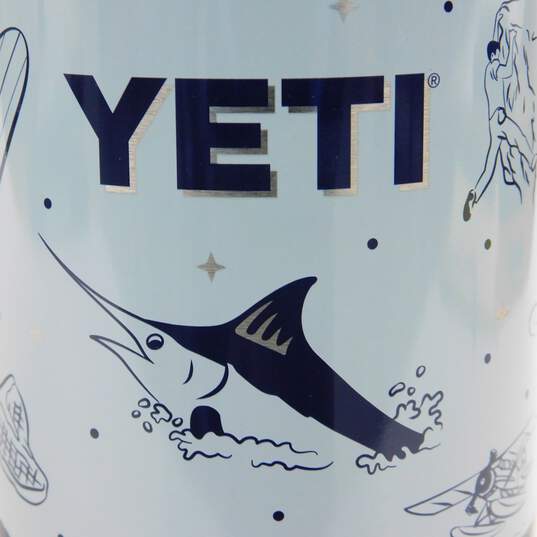 Yeti Limited Edition Blue Pop Top Collectible Storage Can image number 3