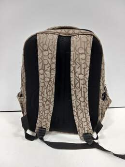 Calvin Klein Brown Monogram Padded Backpack alternative image