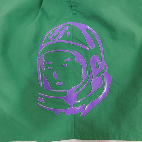 Billionaire Boys Club BB Helmet Shorts Leprechaun Green Nylon Size M NWT with COA image number 8