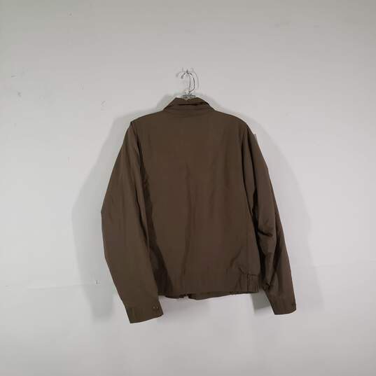 Mens Weatherwear Long Sleeve Collared Full-Zip Jacket Size 42R image number 2