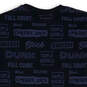 NWT Mens Black Defend And Dominate Print Crew Neck Pullover T-Shirt Size S image number 4