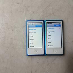 Lot of Two iPod nano 7th Gen/2.5 Multitouch