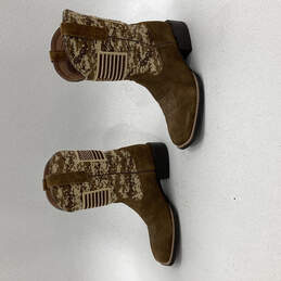 Mens Sport Patriot 10019959 Brown Mid Calf Cowboy Western Boots Size 7.5 D alternative image