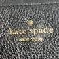 Kate Spade Pebble Leather Triple Gusset Crossbody Black image number 7