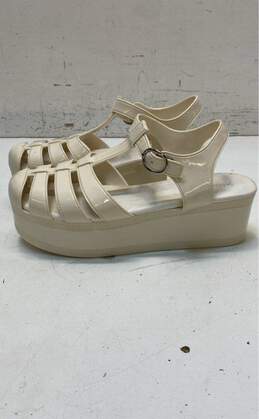 Jeffrey Campbell White Platform Casual Shoe Women 9 alternative image