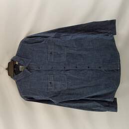 Dockers Button Up M Blue