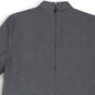 Womens Black White Houndstooth Short Sleeve Cutout Mini Shift Dress Size M image number 4