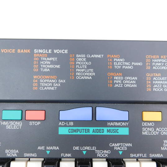 VNTG Yamaha Brand PSR-2 Model Electronic Keyboard/Piano image number 4