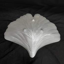 Topkapi Collection Seashell Shaped Glass Decorative Tray alternative image