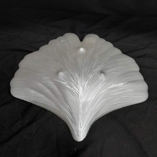Topkapi Collection Seashell Shaped Glass Decorative Tray image number 2