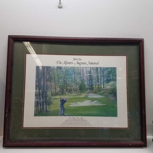 Framed Lithograph - Silver Era The Masters Augusta National by Ben Spitzmiller image number 1