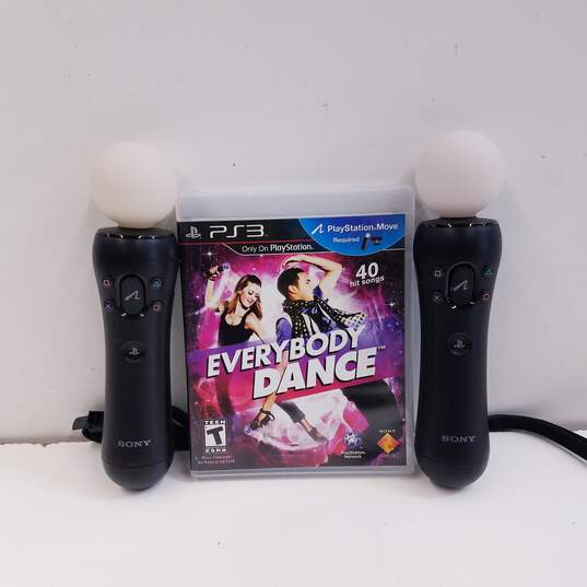 Sony PS3 controllers - Move controllers + Everybody Dance image number 1