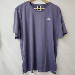 The North Face Flash Dry Base Layer Short Sleeves Purple Shirt Men's L