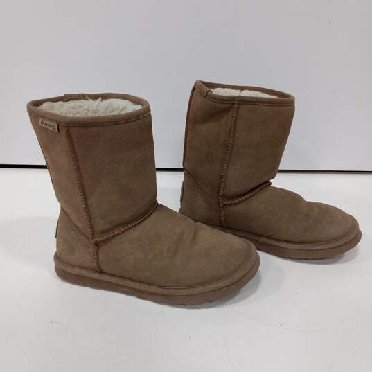 Emma Unisex Tan Booties Size 7/8 image number 1