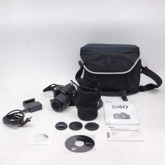 Nikon D40X Digital SLR Camera w/ Case image number 1