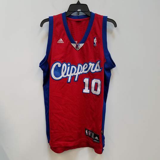 Mens Red LA Clippers Eric Gordon #10 Basketball NBA Jersey Size Small image number 2
