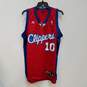 Mens Red LA Clippers Eric Gordon #10 Basketball NBA Jersey Size Small image number 2
