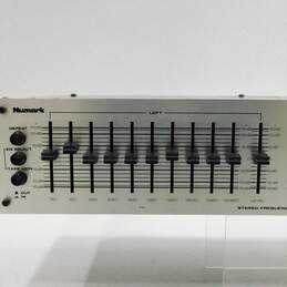 Numark Brand EQ-2400 Model Stereo Frequency Equalizer w/ Attached Power Cable alternative image