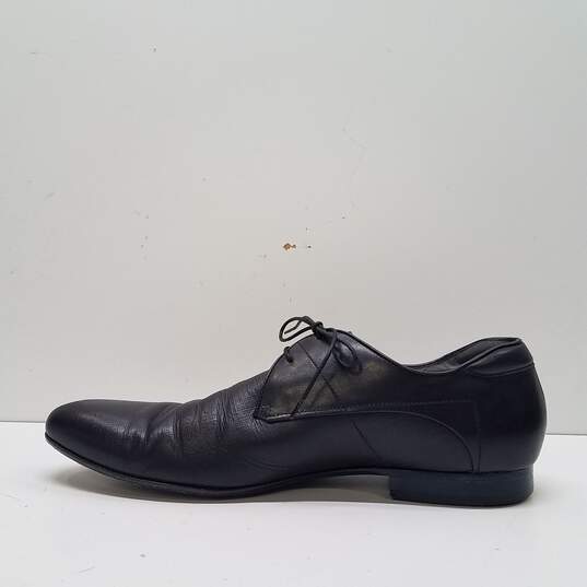 Hugo Boss Derby Dress Shoes Black Men's Size 11 image number 2