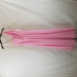 Azazie Women Pink Sleeveless Dress S alternative image