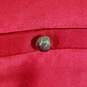 Womens Silk Stretch Long Sleeve Collared Button-Up Shirt Size 6 image number 3