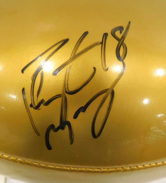 HOF Peyton Manning Autographed Wilson Football w/ COA Colts Broncos image number 2