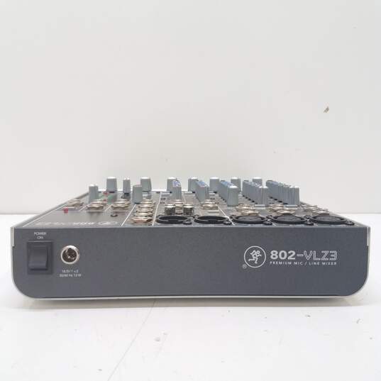 Mackie 802-VLZ3 Premium Mic/Line Mixer-SOLD AS IS, NO POWER CABLE, UNTESTED image number 3