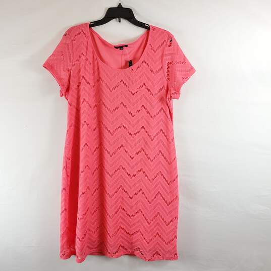 Tiana B. Women Pink Dress XXL NWT image number 1