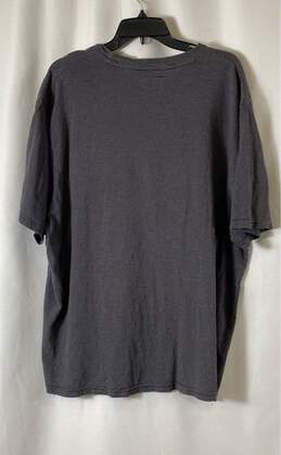 Stussy Mens Black Pinstripe Crew Neck Short Sleeve Pullover T-Shirt Size XXL alternative image