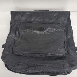 Claire Chase Black leather Garment Bag
