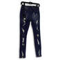 NWT Womens Blue Hi Rise Medium Wash Stretch Pockets Denim Skinny Jeans Sz 1 image number 2