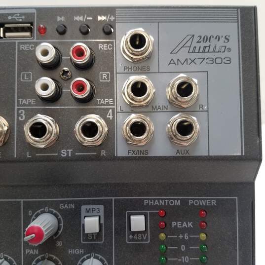 Audio2000's  AMX7303 Professional 4 Channel Mixer-NO POWER CABLE image number 2