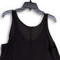 Womens Black Sleeveless Round Neck Pullover Tank Top Size XL image number 4