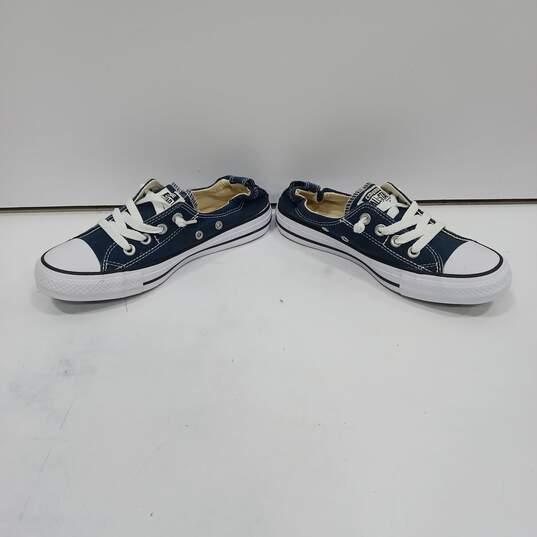 Converse Slip On Blue Sneakers Women's Size 7 image number 2