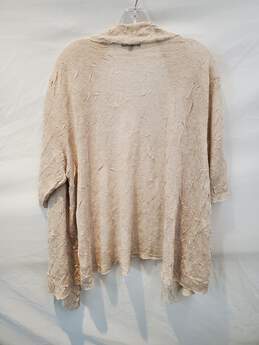 Eileen Fisher Lightweight Sleeved Cardigan Sweater Women's Size 1X alternative image