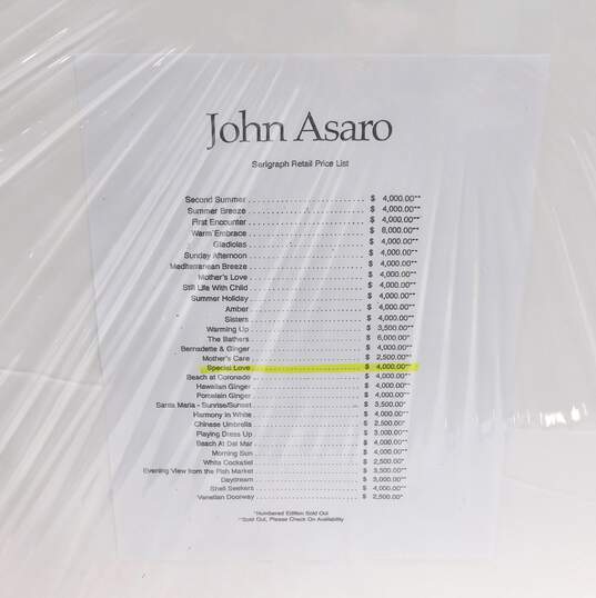 John Asaro Special Love Signed Serigraph Print 15/75 image number 6