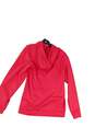 Mens Red Dri-Fit Long Sleeve Hooded Pullover Sweatshirt Size S image number 1