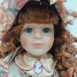 Vintage the Collectors Choice by Dandee Girl Porcelain Doll image number 2