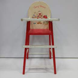 Vintage Strawberry Shortcake Berry Sweet American Design Doll High Chair