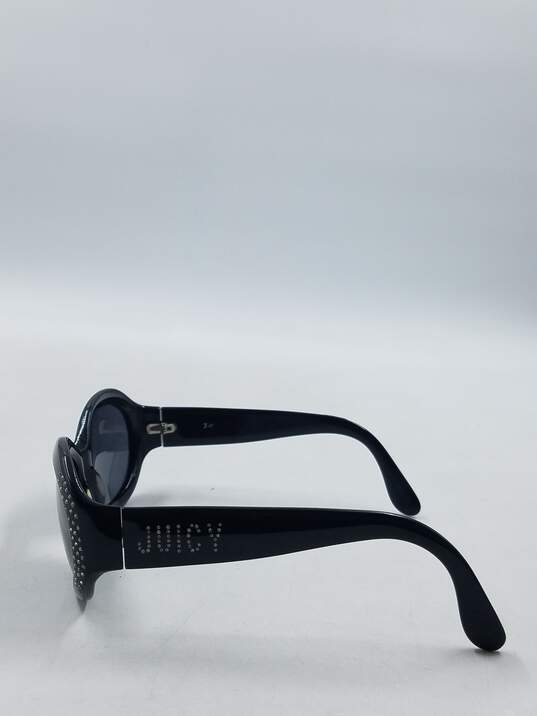 Juicy Couture Black Oval Sunglasses image number 4