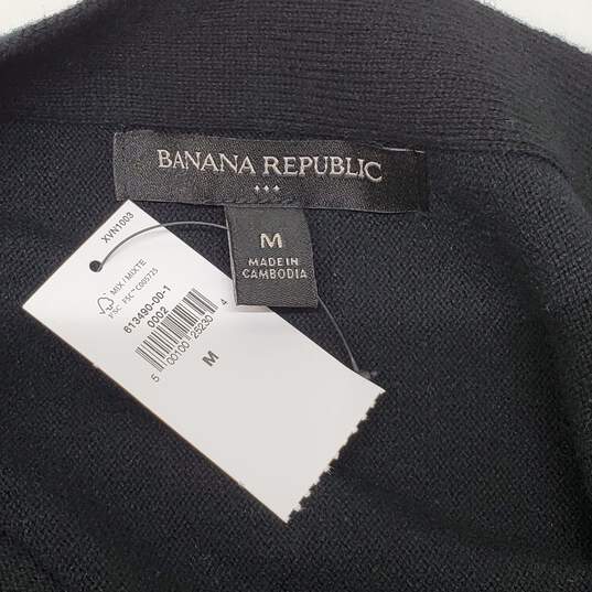 Banana Republic Black Midi Dress Size Medium image number 3
