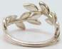 Tiffany & Co. 925 Paloma Picasso Olive Branch Bypass Ring 4.1g image number 6