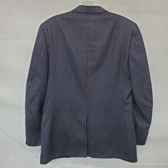 AUTHENTICATED MEN'S GIVENCHY MONSIEUR STRIPED BLAZER SZ 38 image number 3