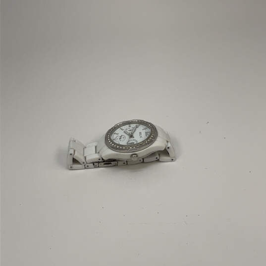 Designer Relic ZR15551 Stainless Steel White Round Dial Analog Wristwatch image number 3