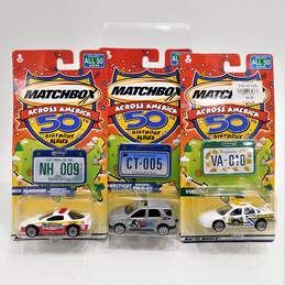 Matchbox Across America 50th Birthday Series Lot NH CT & VA