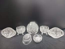 Bundle of Assorted Crystal Dishes