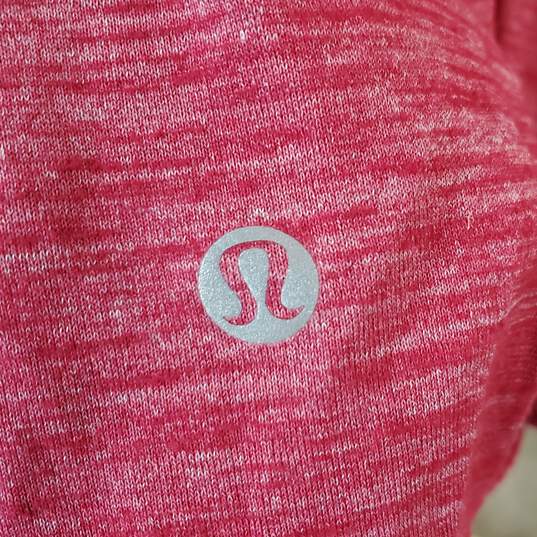 Lululemon Red Active Double Strap Tank Top Size 6 image number 4